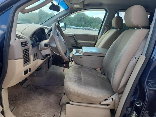 1N6AA07D68N335611 - 2008 NISSAN TITAN XE ლურჯი ფოტო 7