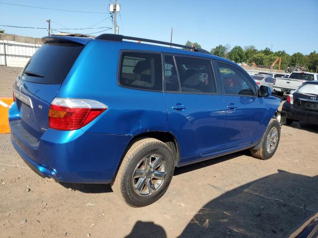 JTEES41A792118851 - 2009 TOYOTA HIGHLANDER BLUE photo 3