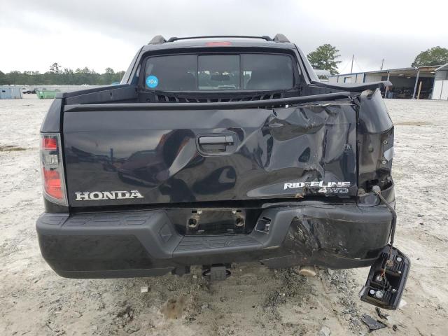 5FPYK1F5XDB006814 - 2013 HONDA RIDGELINE RTL BLACK photo 6