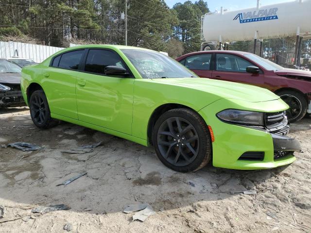 2C3CDXBG4KH623435 - 2019 DODGE CHARGER SXT GREEN photo 4