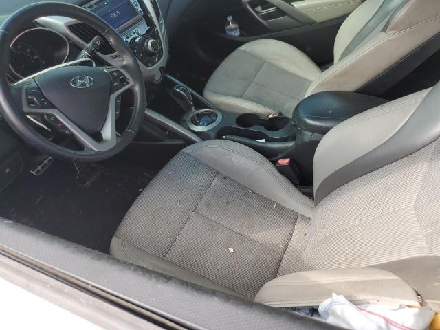 KMHTC6ADXDU092561 - 2013 HYUNDAI VELOSTER WHITE photo 7