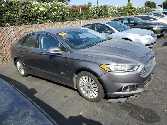 3FA6P0SU4DR297291 - 2013 FORD FUSION TITANIUM PHEV 银色 照片 4