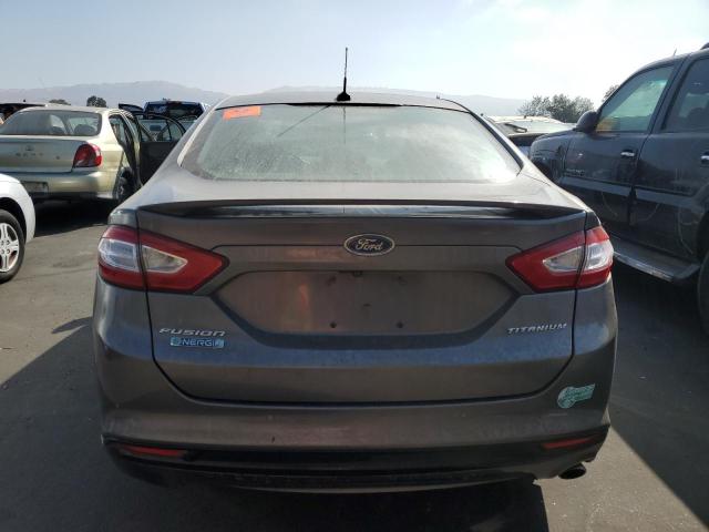 3FA6P0SU4DR297291 - 2013 FORD FUSION TITANIUM PHEV 银色 照片 6