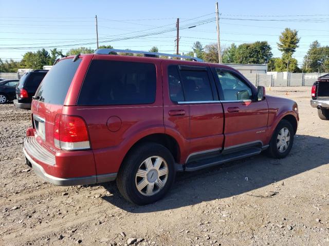 5LMEU88H24ZJ35185 - 2004 LINCOLN AVIATOR 红色 照片 3