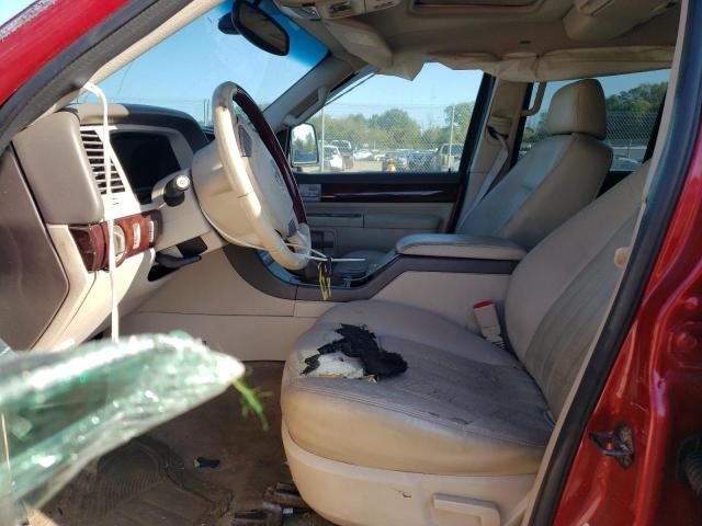 5LMEU88H24ZJ35185 - 2004 LINCOLN AVIATOR 红色 照片 7