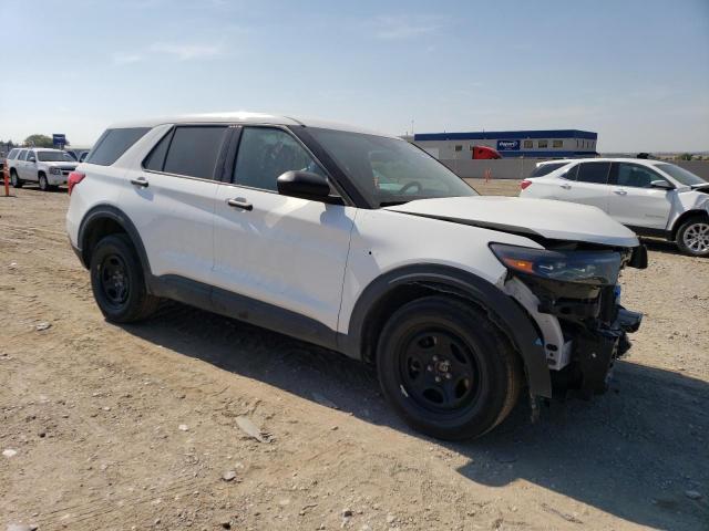 1FM5K8AB8NGB00825 - 2022 FORD EXPLORER POLICE INTERCEPTOR 白色 照片 4