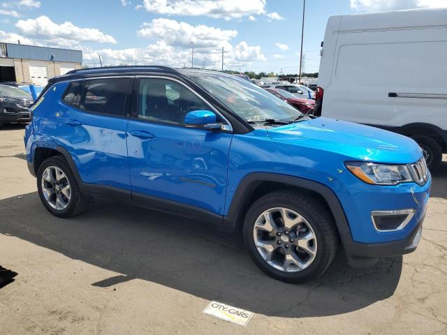 3C4NJDCB5MT522235 - 2021 JEEP COMPASS LIMITED Կապույտ լուսանկար 4
