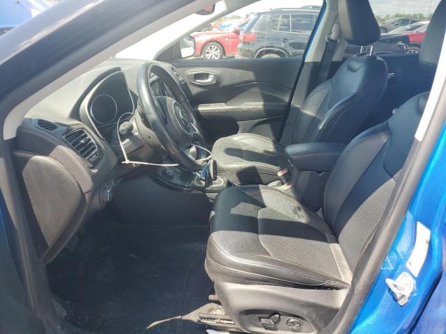 3C4NJDCB5MT522235 - 2021 JEEP COMPASS LIMITED Կապույտ լուսանկար 7