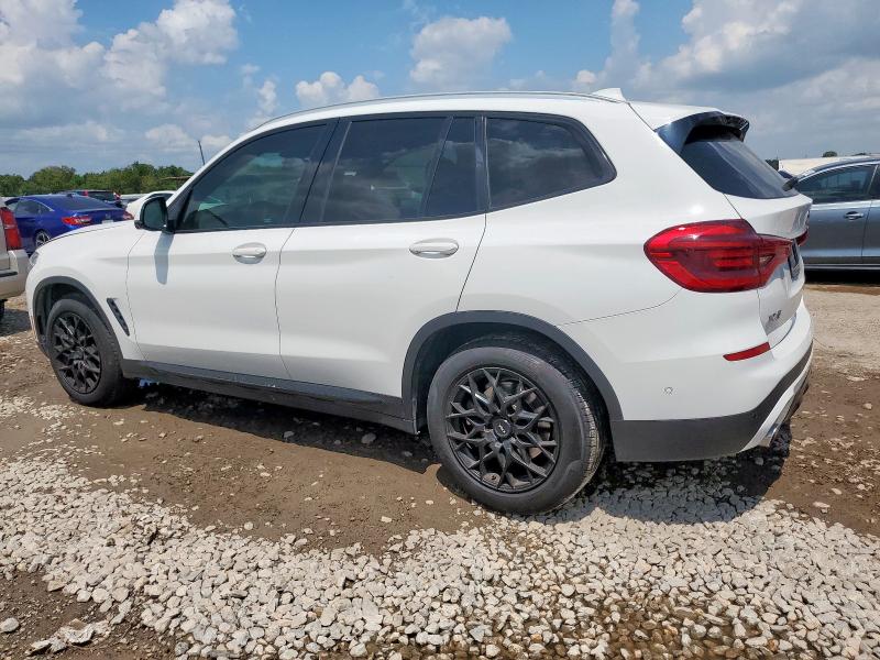 5UXTY3C03M9E68892 - 2021 BMW X3 SDRIVE30I WHITE photo 2