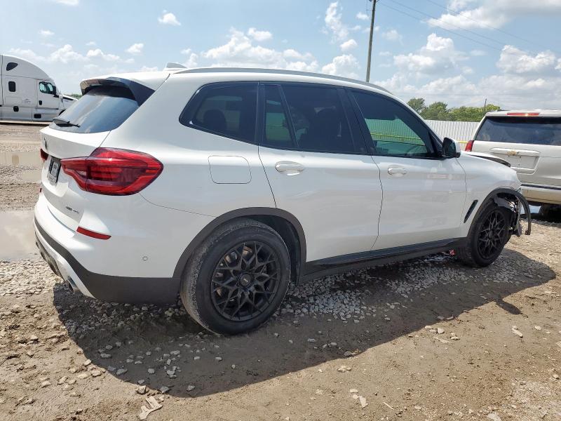 5UXTY3C03M9E68892 - 2021 BMW X3 SDRIVE30I WHITE photo 3