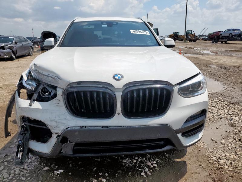 5UXTY3C03M9E68892 - 2021 BMW X3 SDRIVE30I WHITE photo 5