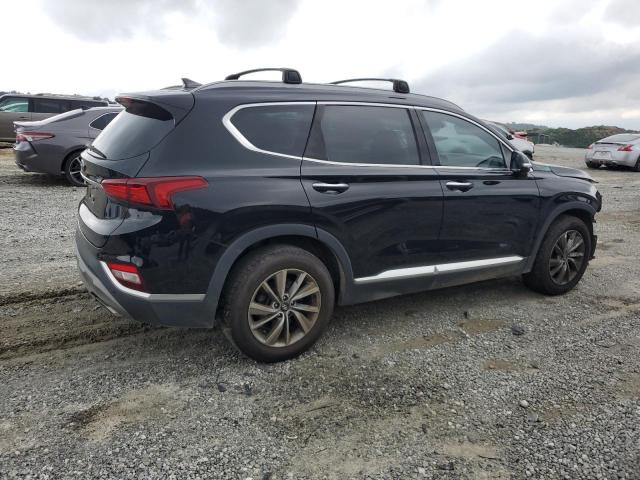 5NMS33AD3LH195860 - 2020 HYUNDAI SANTA FE SEL BLACK photo 3