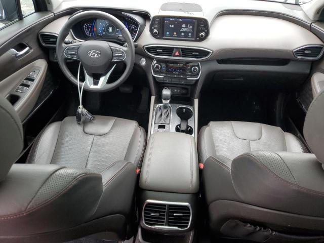 5NMS33AD3LH195860 - 2020 HYUNDAI SANTA FE SEL BLACK photo 8