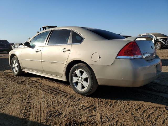 2G1WB5EK7A1228085 - 2010 CHEVROLET IMPALA LT GOLD photo 2