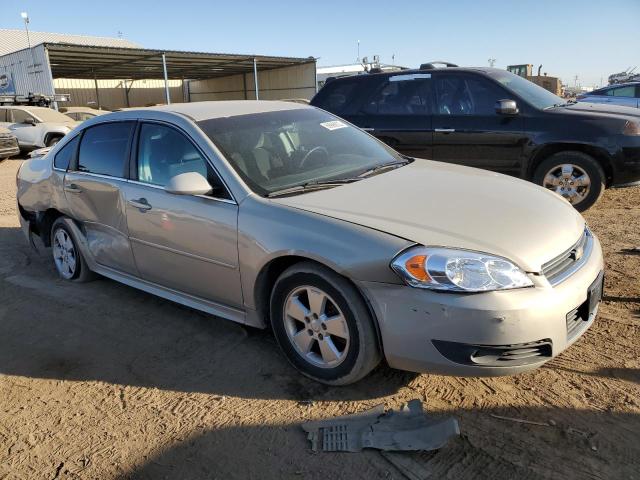 2G1WB5EK7A1228085 - 2010 CHEVROLET IMPALA LT GOLD photo 4