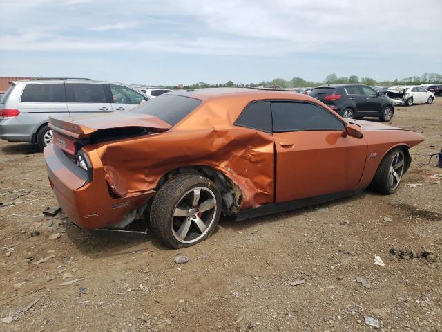 2B3CJ7DJXBH583313 - 2011 DODGE CHALLENGER SRT-8 ORANGE photo 3