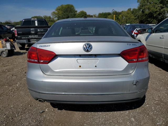 1VWCN7A38DC031479 - 2013 VOLKSWAGEN PASSAT SEL SILVER photo 6