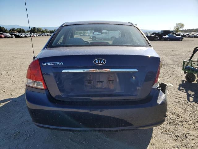 KNAFE221495638195 - 2009 KIA SPECTRA EX BLUE photo 6