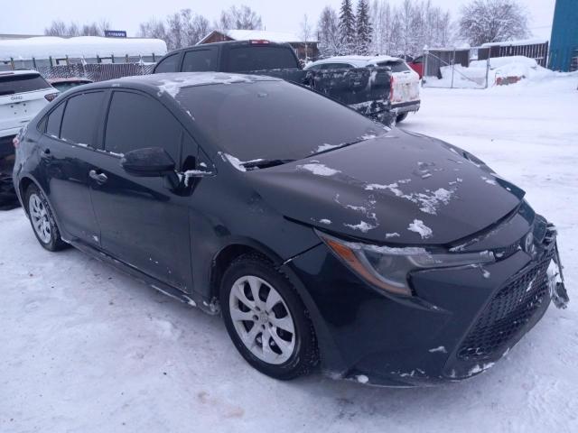 5YFEPRAE2LP008353 - 2020 TOYOTA COROLLA LE BLACK photo 4