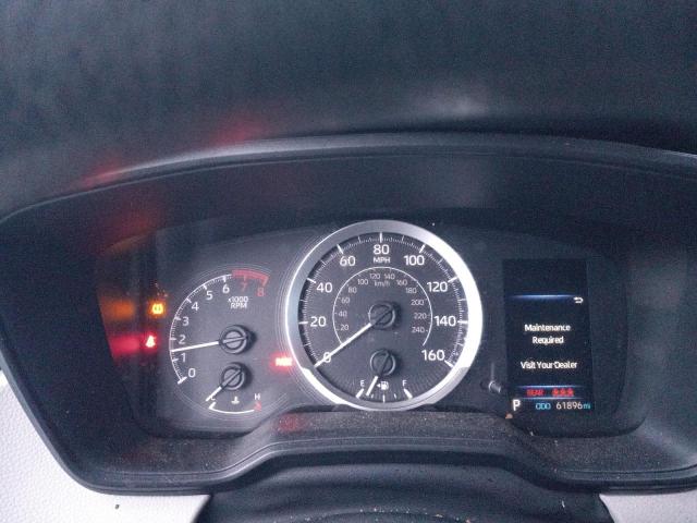 5YFEPRAE2LP008353 - 2020 TOYOTA COROLLA LE BLACK photo 9