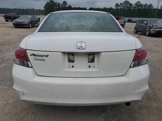1HGCP267X8A112885 - 2008 HONDA ACCORD EX WHITE photo 6