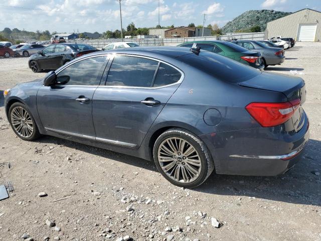 KNALN4D79E5159538 - 2014 KIA CADENZA PREMIUM BLUE photo 2