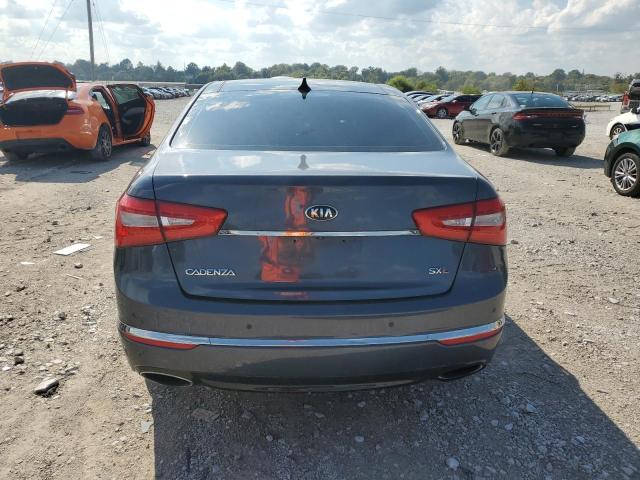 KNALN4D79E5159538 - 2014 KIA CADENZA PREMIUM BLUE photo 6