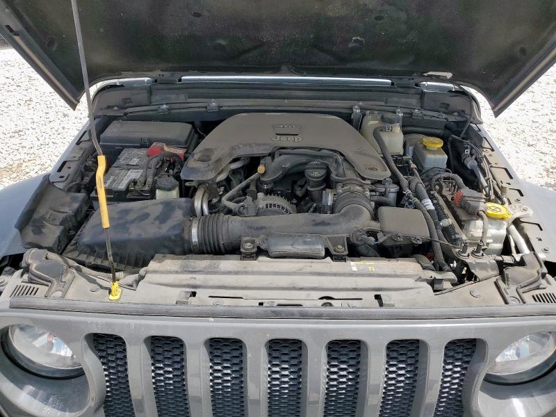 1C4GJXAG5JW303631 - 2018 JEEP WRANGLER SPORT GRAY photo 11