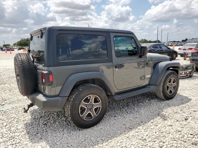 1C4GJXAG5JW303631 - 2018 JEEP WRANGLER SPORT GRAY photo 3