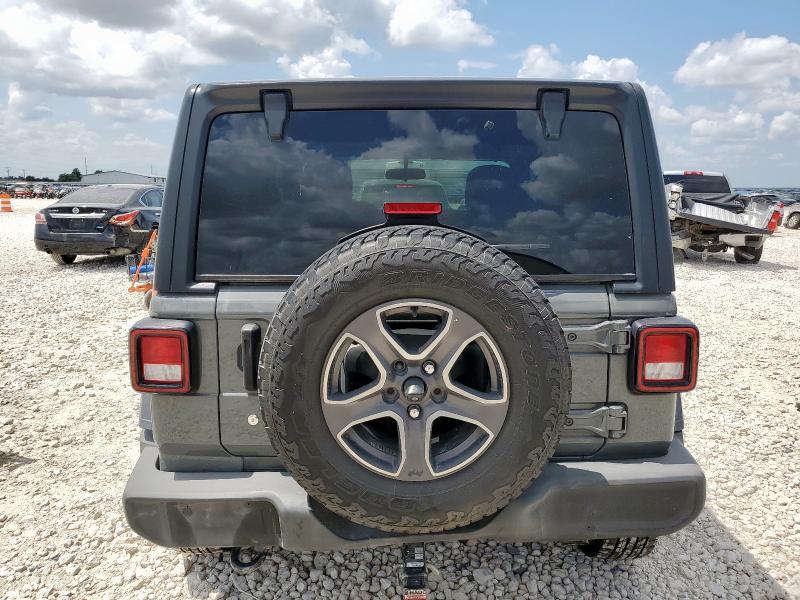 1C4GJXAG5JW303631 - 2018 JEEP WRANGLER SPORT GRAY photo 6