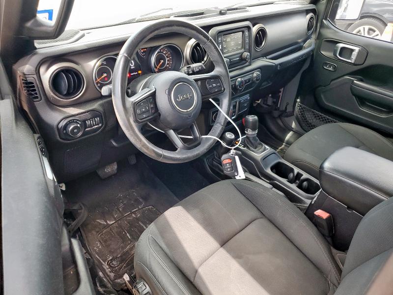 1C4GJXAG5JW303631 - 2018 JEEP WRANGLER SPORT GRAY photo 8