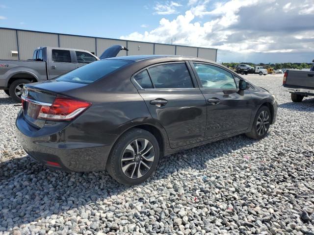 2HGFB2F83DH504672 - 2013 HONDA CIVIC EX BROWN photo 3