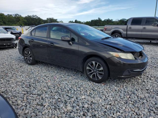 2HGFB2F83DH504672 - 2013 HONDA CIVIC EX BROWN photo 4