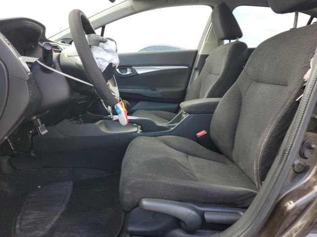 2HGFB2F83DH504672 - 2013 HONDA CIVIC EX BROWN photo 7