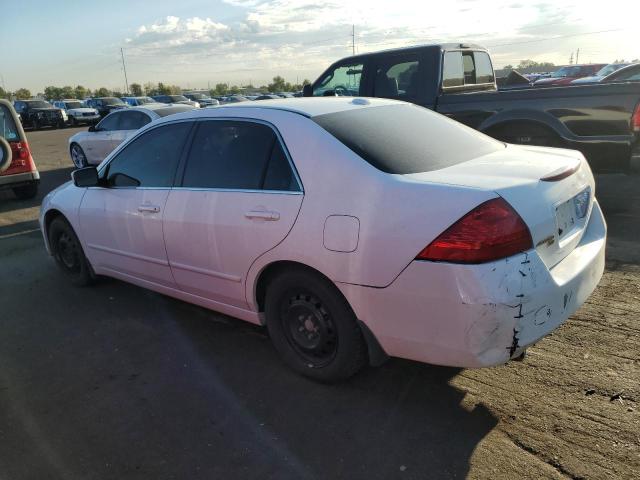 1HGCM66536A026863 - 2006 HONDA ACCORD EX WHITE photo 2