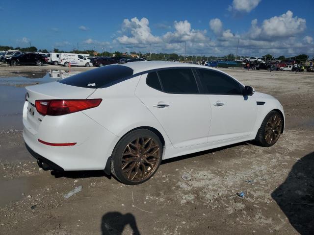 5XXGN4A77FG455406 - 2015 KIA OPTIMA EX WHITE photo 3