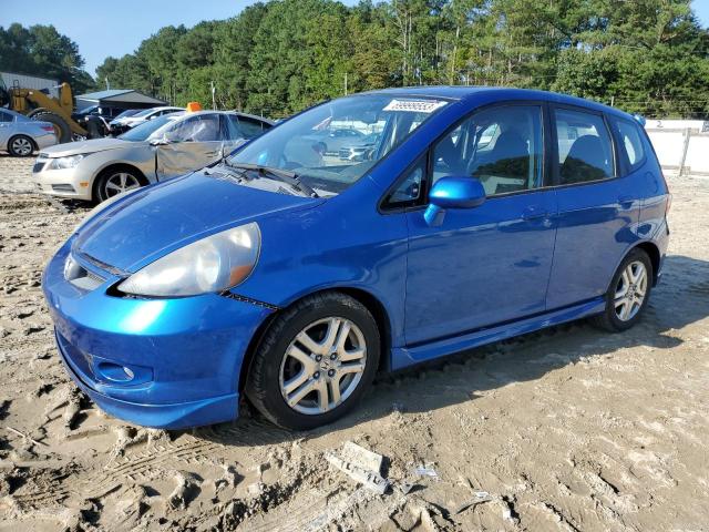 JHMGD38677S043549 - 2007 HONDA FIT S ლურჯი ფოტო 1