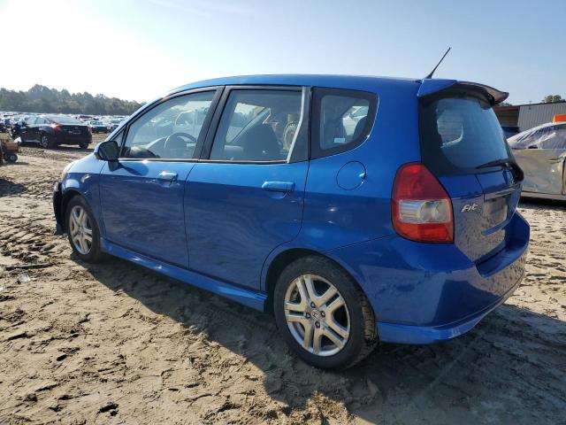 JHMGD38677S043549 - 2007 HONDA FIT S ლურჯი ფოტო 2