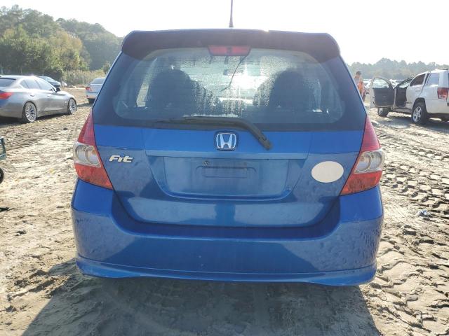 JHMGD38677S043549 - 2007 HONDA FIT S ლურჯი ფოტო 6