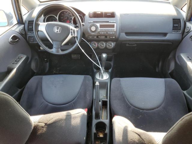 JHMGD38677S043549 - 2007 HONDA FIT S ლურჯი ფოტო 8