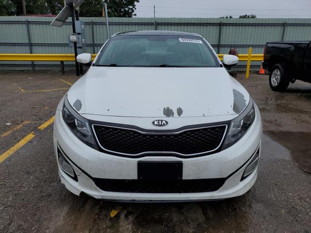 5XXGN4A75FG359239 - 2015 KIA OPTIMA EX WHITE photo 5