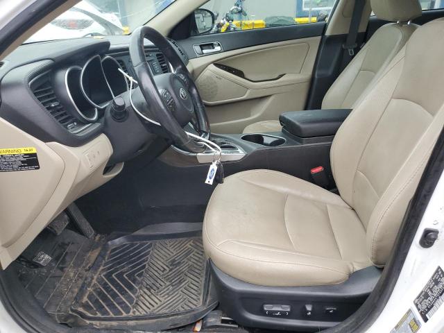 5XXGN4A75FG359239 - 2015 KIA OPTIMA EX WHITE photo 7
