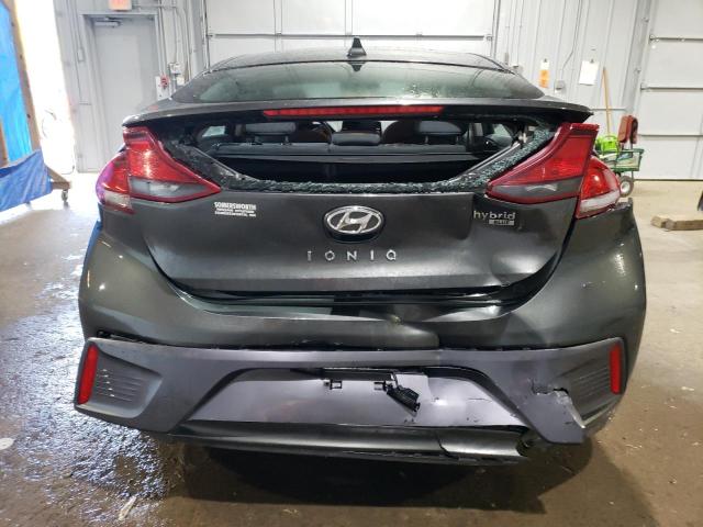 KMHC65LC7NU268148 - 2022 HYUNDAI IONIQ BLUE GRAY photo 6