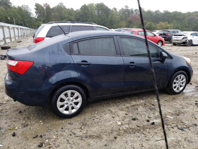 KNADN4A39D6151034 - 2013 KIA RIO EX BLUE photo 3