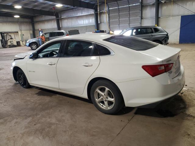 1G1ZB5STXJF116996 - 2018 CHEVROLET MALIBU LS Білий фото 2
