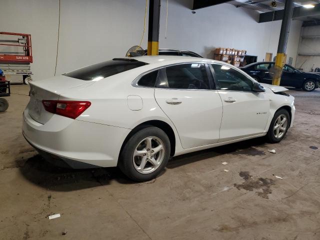1G1ZB5STXJF116996 - 2018 CHEVROLET MALIBU LS Білий фото 3