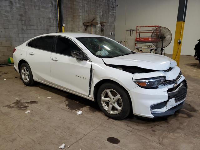 1G1ZB5STXJF116996 - 2018 CHEVROLET MALIBU LS Білий фото 4
