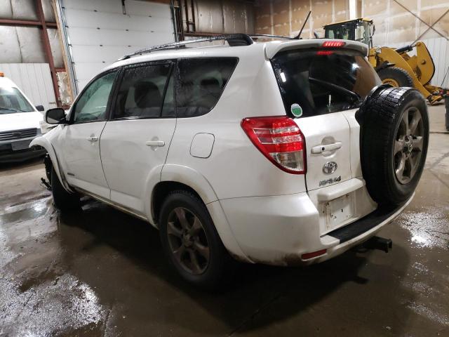 2T3DF4DV9BW083519 - 2011 TOYOTA RAV4 LIMITED WHITE photo 2