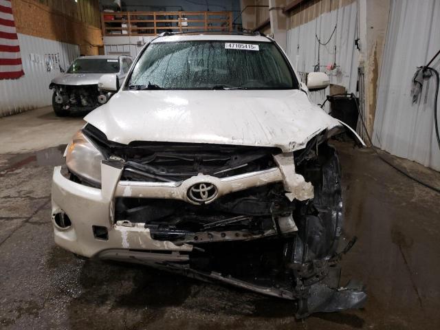 2T3DF4DV9BW083519 - 2011 TOYOTA RAV4 LIMITED WHITE photo 5