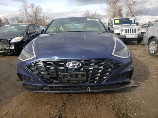 5NPEH4J20LH045050 - 2020 HYUNDAI SONATA LIMITED BLUE photo 5